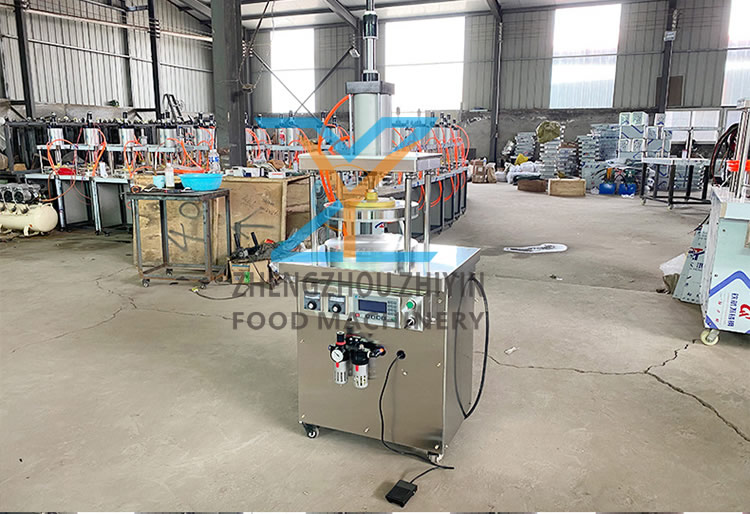 Automatic Commercial Cake Pressing Machine Spring Cake Brined Meat Roll Pancake Machine